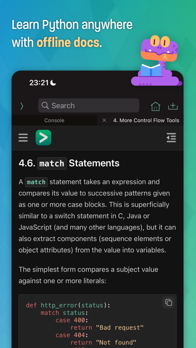 Pythonista 3 screenshot 1