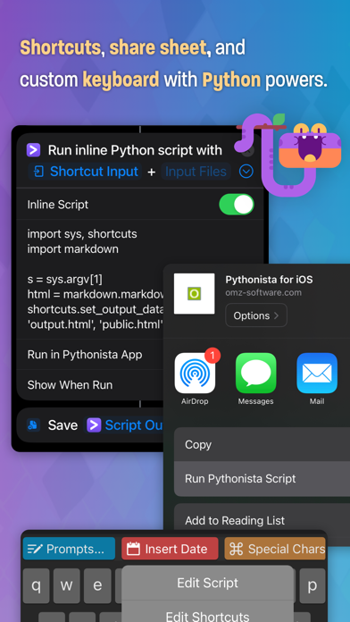 Pythonista 3 screenshot 2