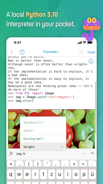 Pythonista 3 screenshot 5
