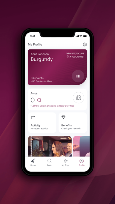 Qatar Airways screenshot 1