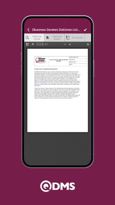 QDMS - Bimser screenshot 5