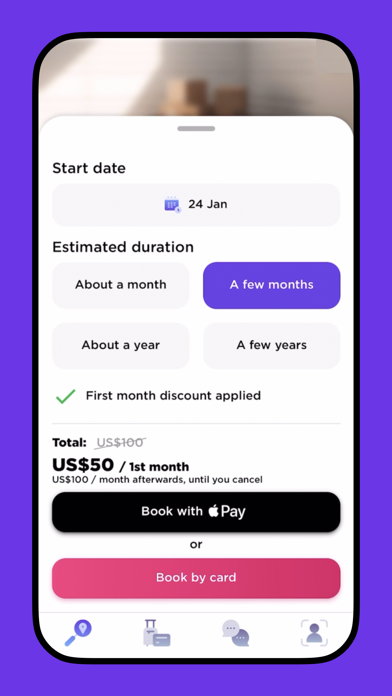 Qeepl - Luggage Storage screenshot 2