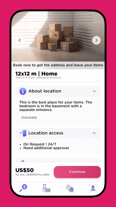 Qeepl - Luggage Storage screenshot 3