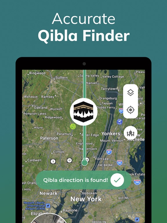 Qibla Finder 100% اتجاه القبلة screenshot 8