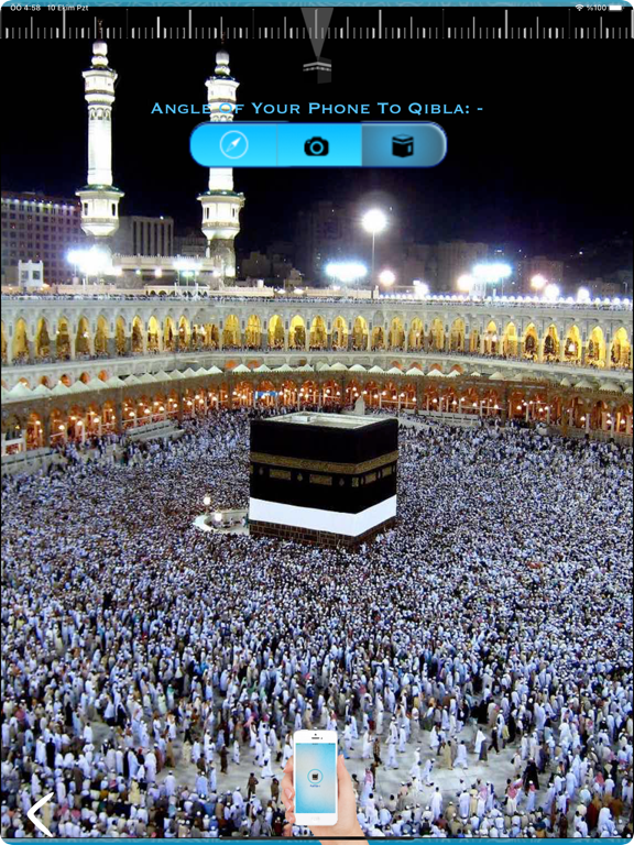 Qibla Finder, Qibla Compass AR screenshot 1