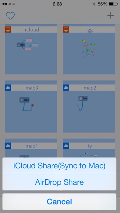 QMindMap Lite screenshot 1