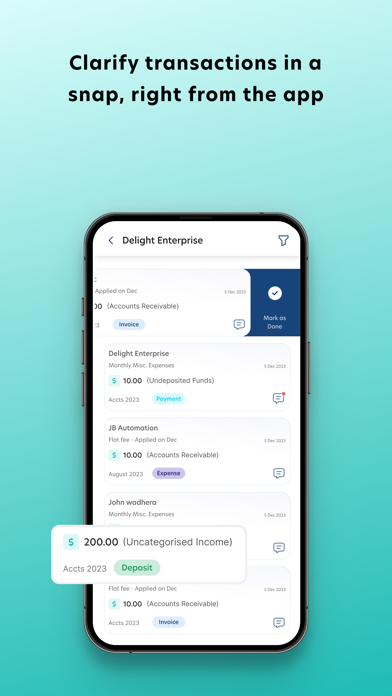 Qount Client Portal screenshot 1