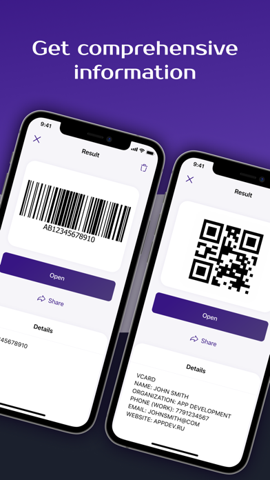 QR-code & Barcode Scanner QRgo screenshot 5