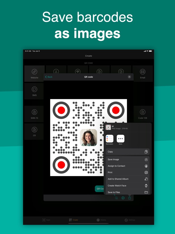QR Code & Barcode Scanner ・ screenshot 2
