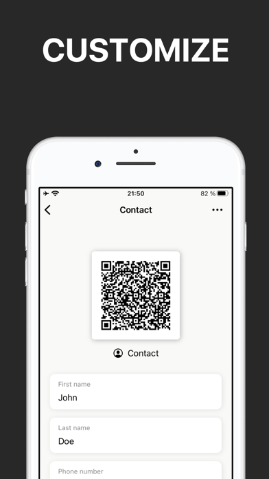 QR Code Generator & Maker app screenshot 2