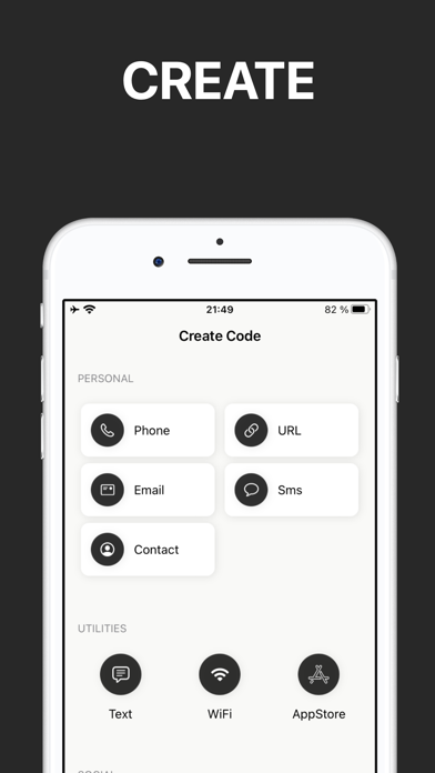 QR Code Generator & Maker app screenshot 3