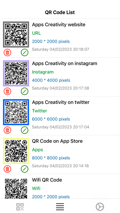 QR Code: Generator screenshot 2