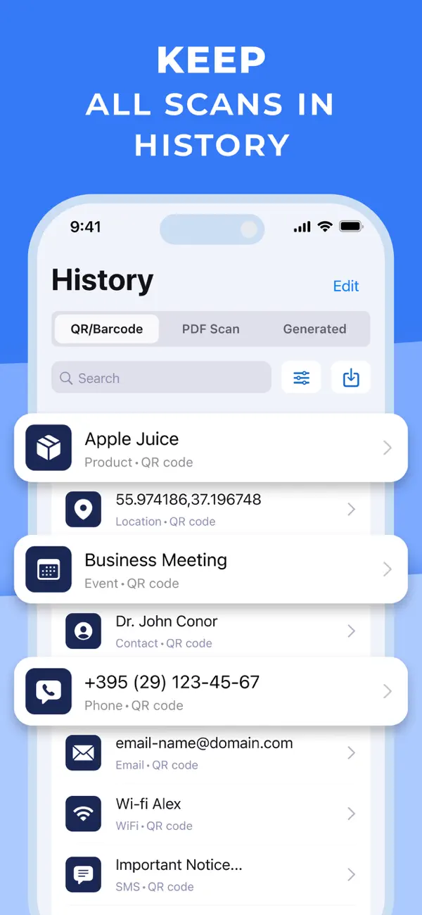 QR Code Reader, Barcode Scan screenshot 2