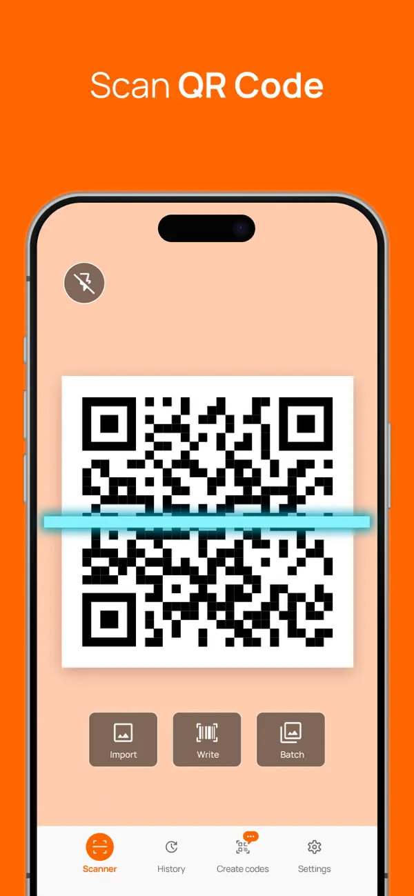 QR Code Reader＊Barcode Scanner screenshot 6