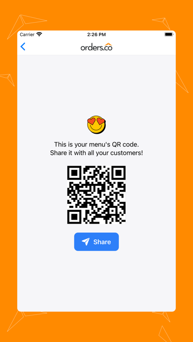 QR Menu Maker screenshot 1