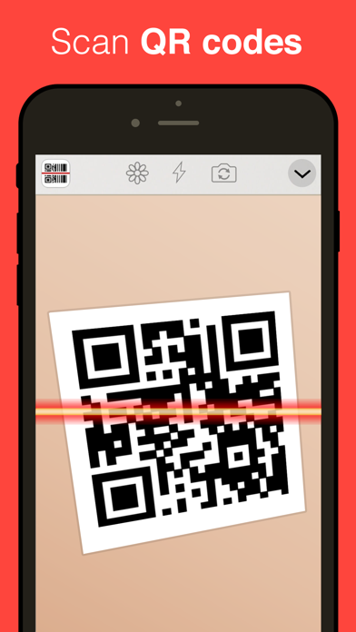 QR Reader for iPhone screenshot 5