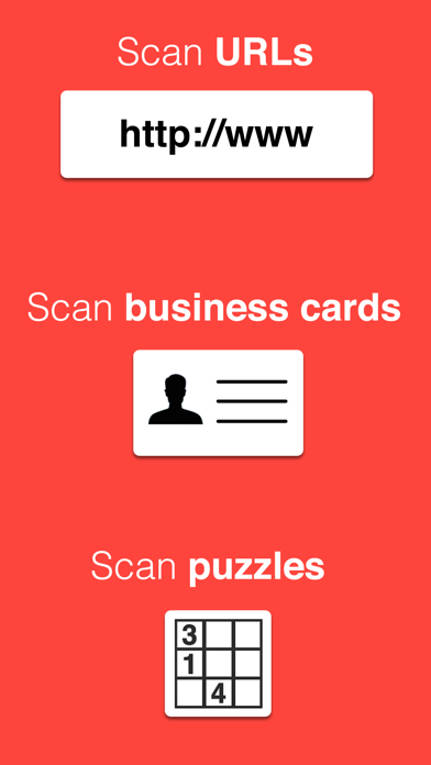 QR Reader for iPhone screenshot 1