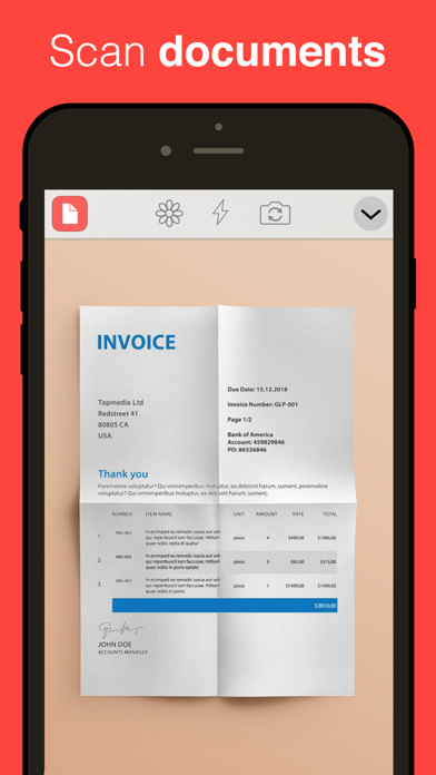 QR Reader for iPhone screenshot 3