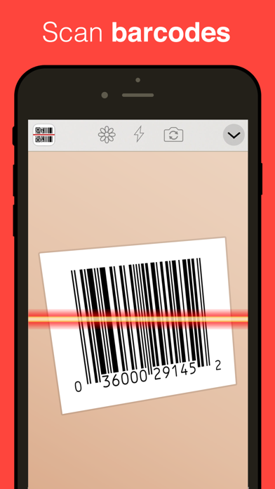 QR Reader for iPhone screenshot 4