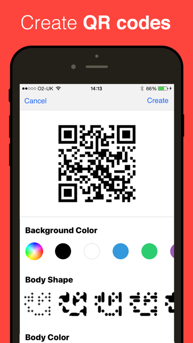 QR Reader for iPhone screenshot 2
