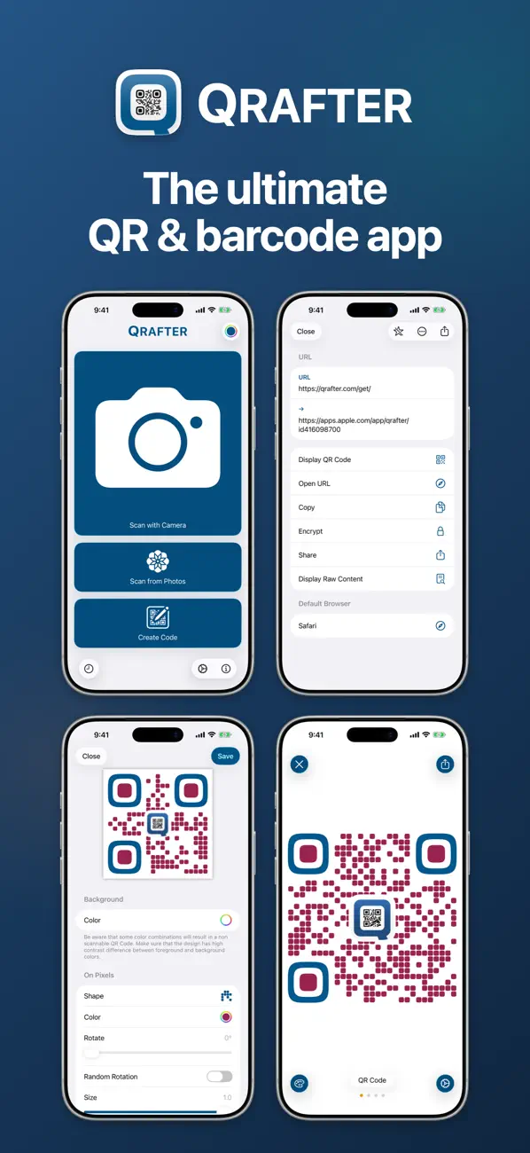 Qrafter: QR Code Reader screenshot 6