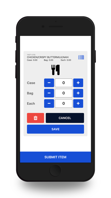 QSR Inventory screenshot 2