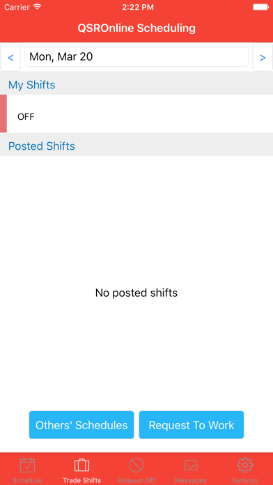 QSROnline Scheduling screenshot 3