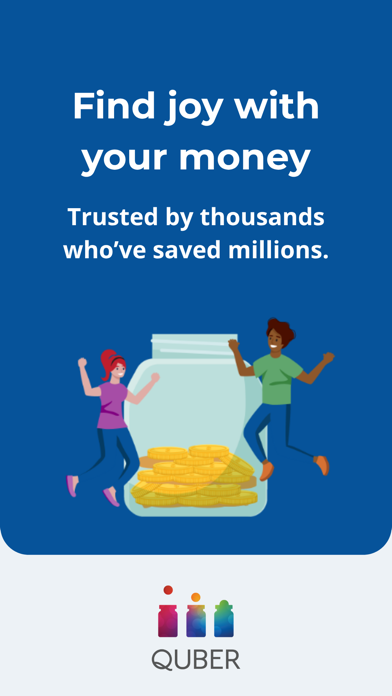 QUBER: Find joy in money screenshot 1
