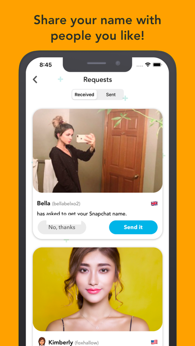 Qudo - Find Snapchat Friends screenshot 1