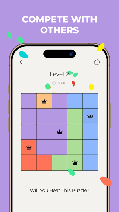 Queens: Board Puzzle Games screenshot 1
