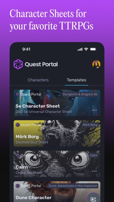 Quest Portal VTT screenshot 8