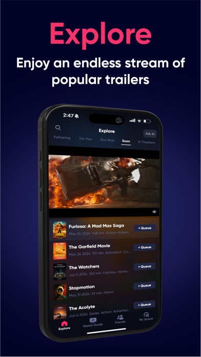 Queue - Find Movies & Shows screenshot 5