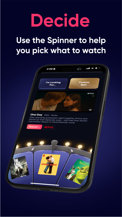 Queue - Find Movies & Shows screenshot 1