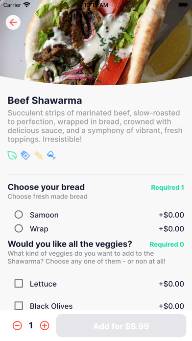 Quick Bite screenshot 2