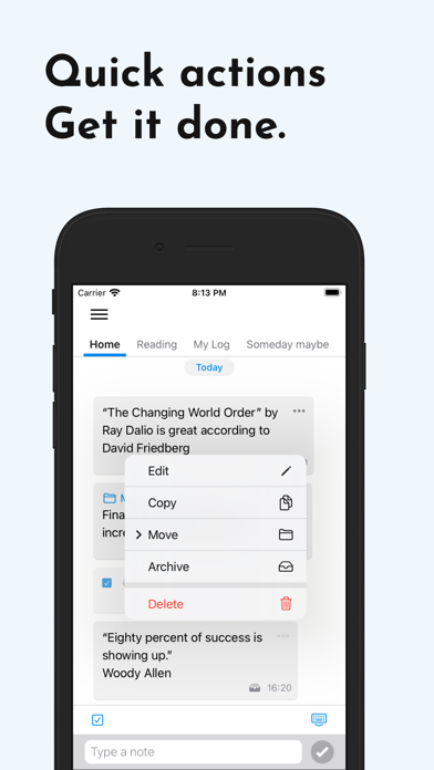 Quick Capture & Notes - Qept screenshot 1