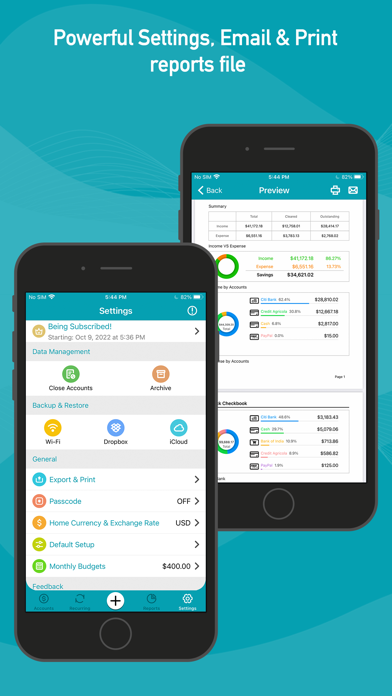 Quick Checkbook screenshot 1
