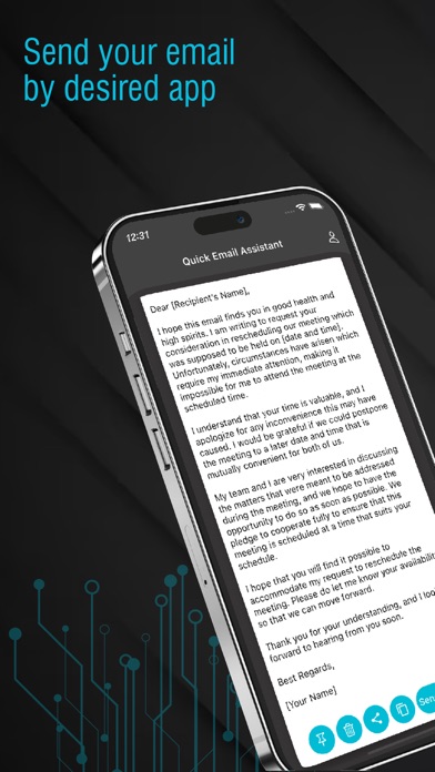 Quick Email Assistant screenshot 2