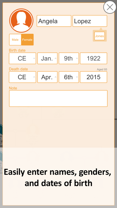 Quick Family Tree screenshot 2