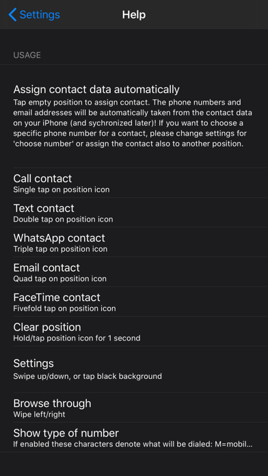 Quick Fav Dial XL screenshot 1
