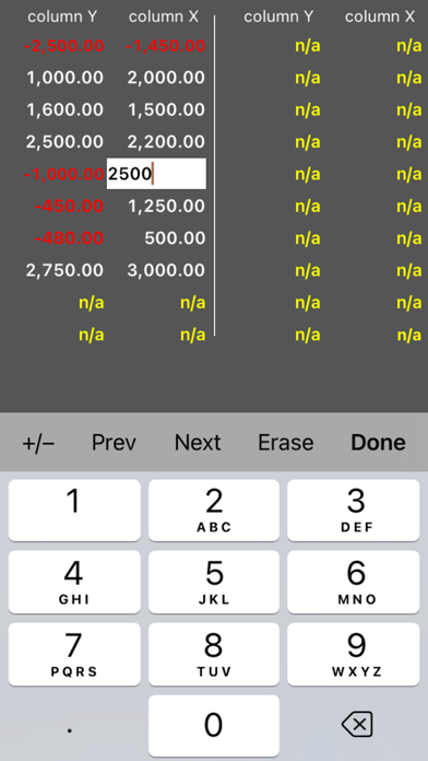 Quick Linear Regression screenshot 1