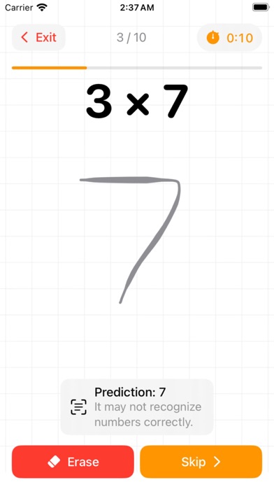 Quick Math: Fun Learning Game screenshot 1