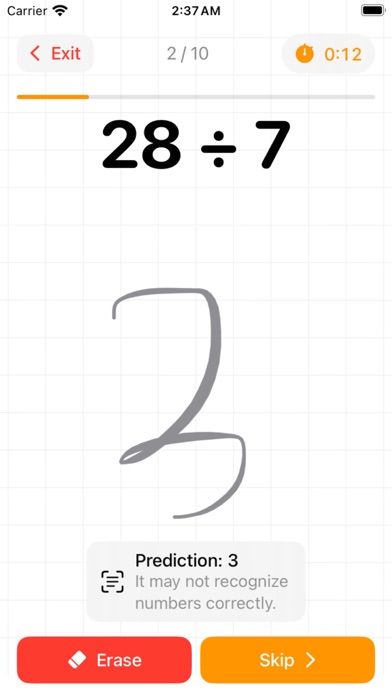 Quick Math: Fun Learning Game screenshot 2