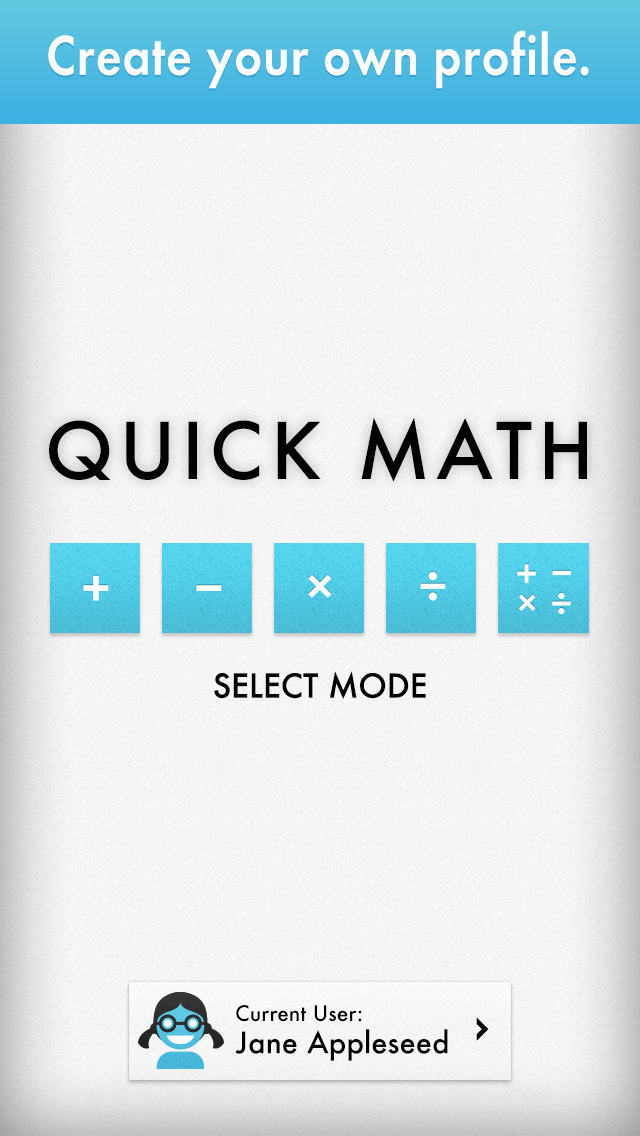 Quick Math - Multiplication Table & Arithmetic Game screenshot 2
