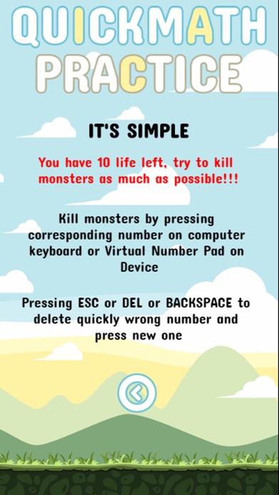 Quick Math Practice - Fast Arithmetic Game For Kids And Adults screenshot 2