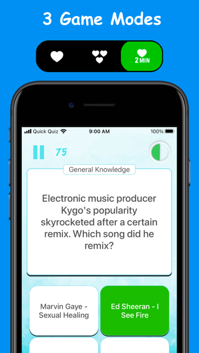 Quick Quiz - Knowledge Game screenshot 2