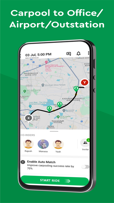 Quick Ride- Cab Taxi & Carpool screenshot 7