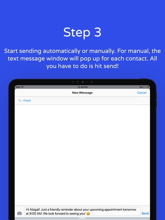 Quick Send: Mass Text Message screenshot 1