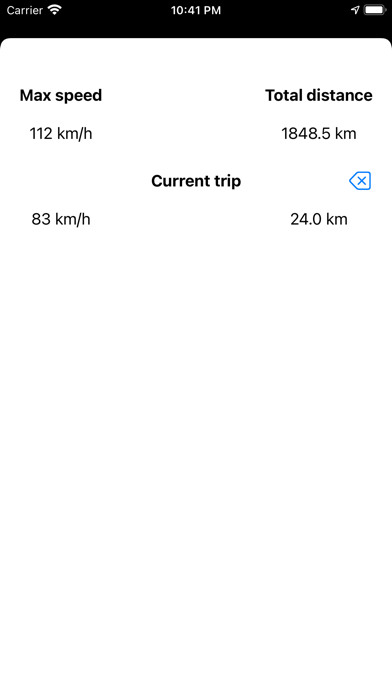Quick speedometer screenshot 1