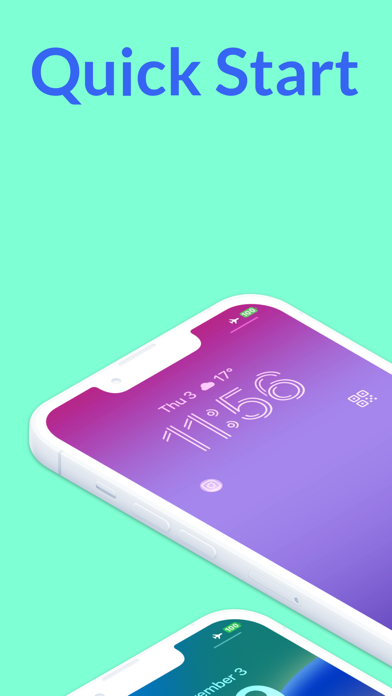 Quick Start  -  widget screenshot 5