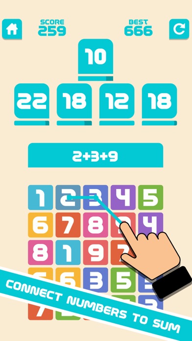 Quick sum-maths challenge game screenshot 2